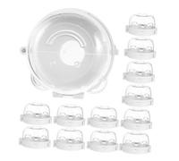 Gogogmee 14pcs Childproof Stove Knob Covers Gas Cooker Safety Guards Abs Kitchen Protector Easy to Use Prevent Accidental Touch and Residential Fire