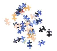 Gogogmee 150 Pieces Creative Mini Paper Puzzle Set Educational Jigsaw for Adults Sky Pattern Fun Brain Teaser Plaything for Relaxation and Entertainment Easy to Store and Assemble