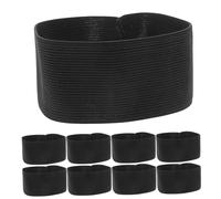 Gogogmee 15pcs Black Mourning Armbands Elastic Adjustable Funeral Badge Accessories for Memorial Ceremonies Respectful Grief Expression for Women Men