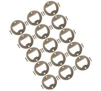 Gogogmee 15pcs Bottle Opener Accessory Set with Wear-Resistant Iron Material, Anti-Rust Practical Bottle Opener Tools for Picnic and Outgoing Use, Generous Product Appearance Design