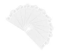 Gogogmee 15pcs Car Tissue Bag Sun Visor Refill Pouch Travel Auto Napkin Holder for Car Interior Organization