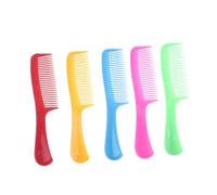 Gogogmee 15pcs Plastic Hair Styling Combs Mixed Colors Hairdressing Combs for Salon and Home Use Candy Color Haircut