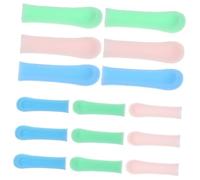Gogogmee 15pcs Replacement Ear Spoon Sleeves Ear Cleaning Tools Soft Silicone Wax Remover Cover Compatible