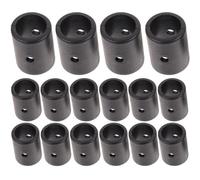 Gogogmee 16pcs Foosball Table End Caps Rod Covers Football Machine Parts Safety Plugs Cushion Protectors for Standard Table Football Rods Replacement Accessories