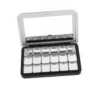 Gogogmee 18grids Magnetic Eyeshadow Palette Organizer Empty Makeup Palette for Blush Highlighter Eyeshadow Storage Box