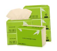 Gogogmee 1Pack Bamboo Pulp Toilet Paper of Soft Absorbent Tissue Napkin for Home Office Kitchen Restrooms No Dyes Fragrances