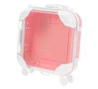 Gogogmee 1pc Creative Shaped Empty Eyelash Organizer for Personal and Professional Use Transparent False Eyelash Storage Box for Dressing Table Decor and Makeup Artists