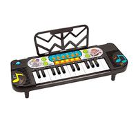 Gogogmee 1Pc Electronic Keyboard Multi Function Early Educational Music Instrument for Boys Keys Piano Music Hand Eye Coordination Development Volume Black