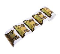 Gogogmee 1Roll Nail Art Extension Form Stickers Manicure Tools for Easy DIY Nail Guide for Acrylic and UV Gel Nail Extensions Salon Use