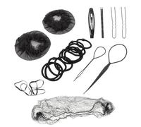 Gogogmee 1Set Ballet Bun Hair Nets of Invisible Elastic Mesh Hair Nets for Women Reusable Comfortable for Hairstyles for Daughters Friends