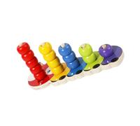 Gogogmee 1Set Colorful Building Blocks Practical Early Education for Safe Stacking and Spinning Fun for Birthdays and Festivals Strengthens Parent Bond