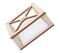 Gogogmee 1Set DIY Holographic Science Projector Kit Unfinished Model for Interactive Learning Stem Education Teamwork and Critical Thinking for Home and Classroom Activities