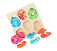 Gogogmee 1Set Educational Jigsaw Puzzle Dinosaur Egg Multi Puzzle for Cognitive Plaything for Boys Fun Parent Activity Material