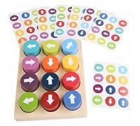 Gogogmee 1Set Matching Game Arrow Pairing Cognitive for Early Learning Safe and Educational Game for Develop Intelligence and Skills Fun Way