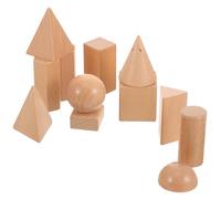 Gogogmee 1Sets Geometric Shape Matching for Block Educational Learning Game Develop Shape Recognition and Logic Skills Safe for Home and School Use