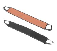 Gogogmee 2 pcs Back Applicator with Handles for Tanning Lotion and Sunscreen Long Design with Fine Texture Practical Self Tanning Applicator for Men and Women Adults Even Application for