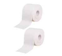 Gogogmee 2 Rolls Disposable Cotton Cleansing Towelettes Double-sided Soft Face Cloths for Makeup Removal and Moisture Absorption Thick Cotton Material Wet Dry Use for Facial Cleaning