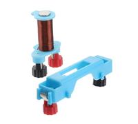 Gogogmee 2 Sets Electromagnet Experiment Equipment with Battery Box and Wires Metal Plastic Physics Teaching Tool for School Science Labs Stem Learning