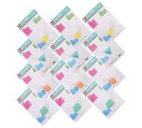 Gogogmee 2 Sets Folding 3D Geometry Solid Models Kit with 16 Space Geometry Shapes for Classroom Teaching and Math Learning Tools