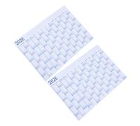 Gogogmee 2 Sets Jumbo Wall Calendar Planner Oversized Writable Yearly Schedule Organizer with Adhesive Backing for Office School Home Large Monthly Display Poster for Work and Events