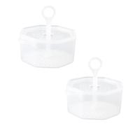 Gogogmee 2 Sets Portable Lotion Foamer Facial Bubble Maker for Deep Skin Cleaning Rapid Rich Foam Emulsion Bubbler for Travel and Daily Skincare