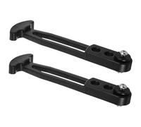 Gogogmee 2 Sets Shaped Rubber Latch Strap for Boat Ladder Adjustable Mounting Holes Durable for Yachts and Boats Protects Hardware From Moisture