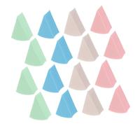 Gogogmee 2 Sets Wedge Makeup Sponges for Foundation and Powder Dual-use Dry and Wet Makeup Blenders Soft Latex Triangular Sponges for Concealer Blush Highlighter