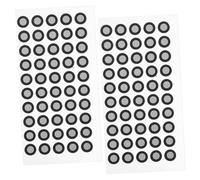 Gogogmee 2 Sheets Scanner Reference Marker Points for Accurate Positioning and Optical Tracking High Reflection Film Stickers for Metrology Inspection Reverse Engineering and Scanning