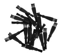 Gogogmee 20 Pcs Dual Headed Cleaning Brush for Hair Clippers Beard Trimmers Durable Plastic Hairbrush Cleaner with Dense Soft Bristles for Optimal Cleaning
