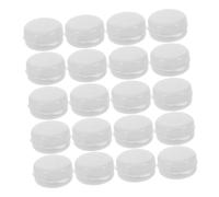 Gogogmee 20 Pcs White Rattle Balls Inserts for Easy DIY Noise Maker Repair Parts for Rattles and Shaker Crafts Sensory Replacement Accessories