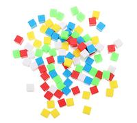 Gogogmee 200Pcs Cube Blocks for Mathematics Teaching Practical Educational Tools for Explore Shapes and Colors for Classroom Activities and Learning Fun