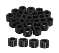 Gogogmee 200pcs Essential Oil Dropper Caps Tooth Black Caps with Hole for Perfume Bottles Sturdy Material Enhanced Dispensing for Aromatherapy and Cosmetics Use