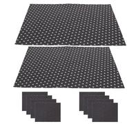 Gogogmee 20pcs Bow Print Wrapping Paper Thick Tear-resistant Art Wrap with Cute Pink Bows Black for Birthday Presents Valentine S Wrapping