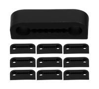 Gogogmee 20pcs Car Door Latch Guard Cover: Doors Strike Protector Silencer - Automotive Side Protection Cushion - Automotive Exterior Accessories