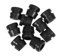 Gogogmee 20pcs Chainsaw Damping Block Parts Chainsaw Pad Vibration Damping Pads Mounting Accessories Rubber Vibration Cushion Support Parts Black