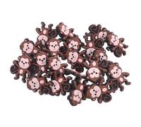 Gogogmee 20pcs Cute Monkey Pencil Charms PVC Pencil Topper Decorations for Classroom Rewards Prizes Bulk for School Supplies Enhancing Learning Fun and Engagement