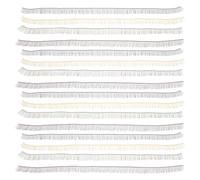 Gogogmee 20pcs DIY Handmade Doll Eyelashes Multi-color Black Brown Tea Gold Doll Eyelash Ornaments for Supply False for Creative Play and Early Education