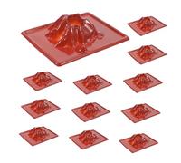 Gogogmee 20Pcs DIY Volcano Science Model Kit with Detailed Volcano Base for Creative Educational Projects Accessory for Crafting and Stem Learning