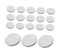 Gogogmee 20pcs Eyelash Silicone Pads Eyelash Lift Tool Pallet for Lash Extensions False Lash Holder Pads Eye Holder Tray Tools for False Transparent