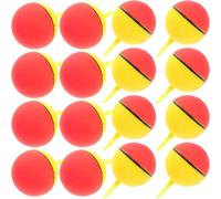 Gogogmee 20pcs Fishing Bobbers Spherical Live Bait Rig Floats High Visibility Plastic Floats for Catfish Surf Fishing Accessories for Walleye and Carp Tackle