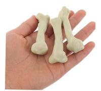 Gogogmee 20pcs Mini Skeleton Bones Party Decoration White Plastic Fake Bones DIY Holiday Accessories Prank Props for Halloween Graveyard Crafts