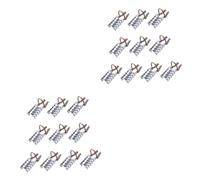 Gogogmee 20pcs Nail Art Foil Reusable French Tip Forms Nail Tab for Salon Home Use Tool Kit