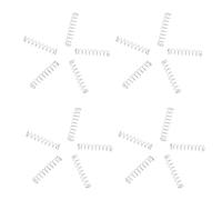 Gogogmee 20Pcs Stainless Steel Ballpoint Pen Springs 0.4Mm Wire Diameter Small Compression Springs for Gel Pen Refills and in Bulk