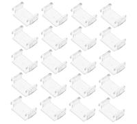 Gogogmee 20pcs Train Track Fixing Tools For Toy: Plastic Track Stabilizers Clips - Toy Train Construction Tools - For Expanding Play Scenarios