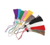 Gogogmee 20pcs Versatile Tassel Jewelry for DIY Craft Hanging Pendant Tassels Key Chain Bag Mobile Phone Decoration Strong Shiny