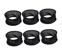 Gogogmee 20pcs Wide Elastic Hair Scrunchies for Women Strong Stretchy Ponytail Holders Gentle Non Damaging Hair Ties for Women