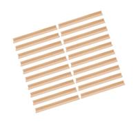 Gogogmee 20pcs Wooden Domino Tile Holder Racks Card Tray Organizer for Board Game Accessories Minimalist Elegant Design for Home Office Weddings