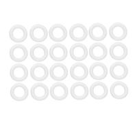 Gogogmee 24 Pcs Foam Wreath Base Rings for Crafts DIY Floral Projects Paint Foam Circle Craft Hoops for Christmas Winter and Group Art Activities