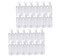 Gogogmee 24pcs Chishu Can Bottles Travel Bottles for Toiletries Refillable Shampoo Lotion Odorless Compact Random Color
