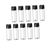 Gogogmee 24pcs Mini Glass Essential Oil Bottles Screw-top for Cosmetic Sample Traveling Glass Bottles Makeup Liquid Container for Travel